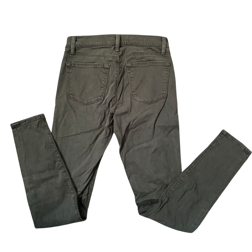 J Brand Miranda Zip Skinny in Caledon Green - Picture 4 of 12